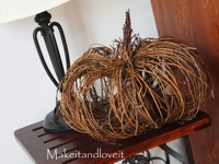 Make It And Love It Grapevine Pumpkin
